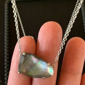 Kendra Scott - Island “black pearl” necklace.